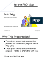 Phd Viva