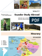 New Ecuador Study Abroad