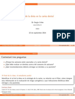 Clase Dieta Azucar Caries Cariologia para Entregar PDF