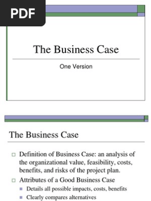 Business Case
