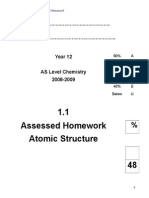 1.1 Assessed Homework