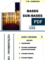 Bases e SubBase Pavimentacao