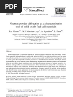 Download Neutron Powder Diffraction as a Characterization Tool of Solid Oxide Fuel Cell Materials by hichiku4u SN24058935 doc pdf