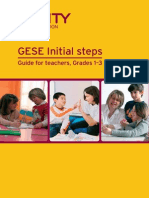 GESE Initial Steps - Guide for Teachers 2014