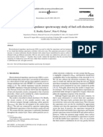 An Electrochemical Impedance Spectroscopy Study of Fuel Cell Electrodes