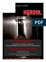 It Doesn't Start With: Heroin