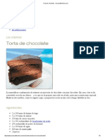 Torta de Chocolate - Encasadekristina