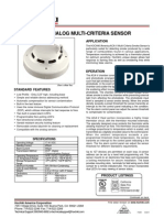 Aca-V Analog Multi-Criteria Sensor: Application