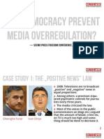 Does Democracy Prevent Media Overregulation?: Comanescu