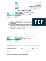 example entry form
