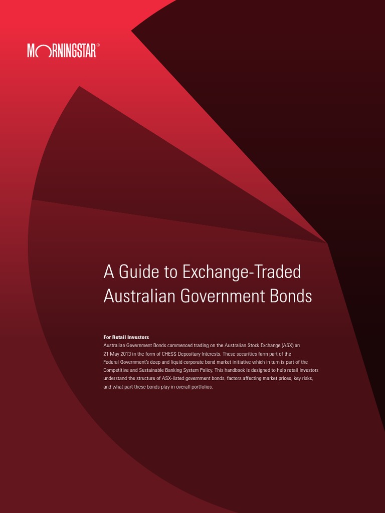 Guide to Exchange Traded Australian Government Bonds Yield Curve Bonds (Finance)