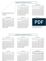 Calendario Académico 2014-2015