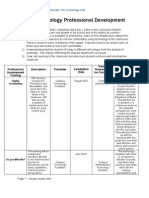 FISD Technology Professional Development: EDLD 5352 Instructional Leadership: The Technology Link