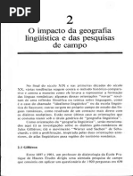 ILARI, R. - O Impacto Da Geografia Linguística e Das Pesquisas de Campo