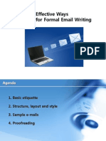 Effective Ways For Formal Email Writing