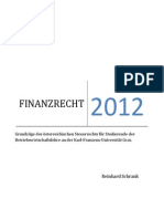 Finanzrecht 2012