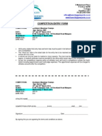 example competition entry form