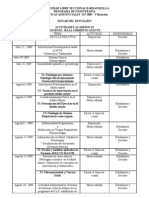 HOGAR GERIATRICO - ACTIVIDADES ACADEMICAS IIP 2009 1° Rotacion