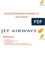 Financial Statement Analysis of Jet Airways