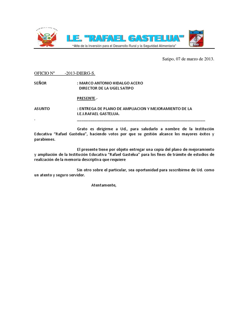 OFICIOS 2013 Educación secundaria Maestros