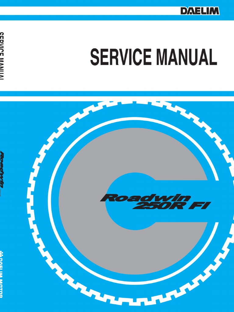 Daelim Vjf 250 Service Manual