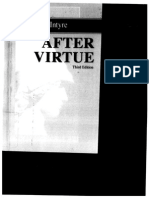 After Virtue Macintyre
