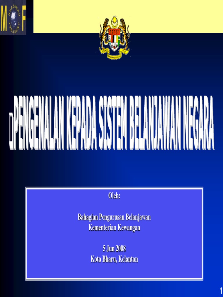 Sistem Belanjawan Negara