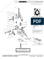942ASouth Bend, Lathe (All Steady Rest)