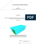 Dynamic Analysis of Four Story Building (1)