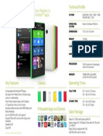 1-Nokia X Datasheet
