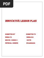 Download Innovative Lesson Plan by Murali Sambhu SN240645324 doc pdf