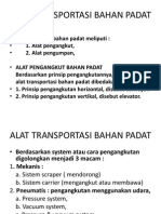 Alat Transportasi Bahan Padat