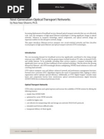 Next Generation Optical Transport Network White Paper
