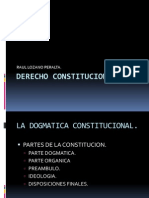 Derecho Constitucional II. Dogmatica Constitucional