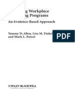 Designing Workplace Mentoring Programs: An Evidence-Based Approach