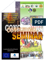 LDCI CONCLUDING SEMINAR - Tentative Program, V. 4 Aug, 2014