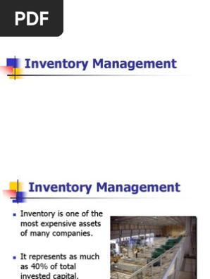 ABC Inventory Control