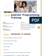 Android Programming Techno Soft Mumbai