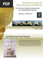 Download Pentingnya Indikasi Geografis Dan Sertifikasi Produk _dirjen Haki by planer_man SN240657958 doc pdf