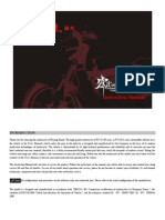 Instruction Manual for Feiying Motorcycle