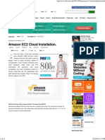 Amazon EC2 Cloud Installation
