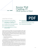 Chapter 32 Exterior Wall Cladding-IV (Wall Systems in Glass)