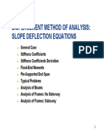 Slope Deflection Notes