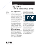 Active Energy Control - Optimum Solution For Maximum Savings: Industry Application IA04008001E