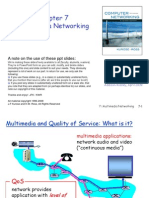 Multimedia Networking: A Note On The Use of These PPT Slides