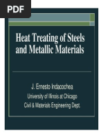 Heat Treatment of Steels and Metallic Materials[1]