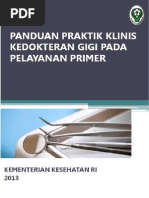 Download DRAFT Panduan Praktik Klinis Kedokteran Gigi Pada Pelayanan Primer by Dewi Astuti SN240672600 doc pdf