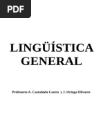VVAA - Linguistica General | PDF | Lingüística | Noam Chomsky