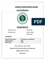 CSC 242:-Computer-Aided Systems Design and Verification: Assignment 5