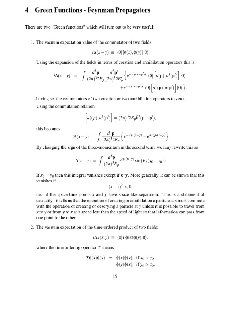 QUANTUM FIELD THEORY MATHEMATICS intelligence overview